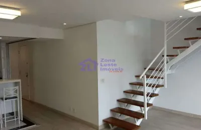 Apartamento duzples na vila madalena, com 2 quartos, 2 vagas cobertas e fixas, 1 banheiro, 1 lavabo