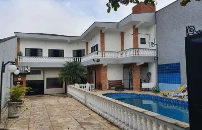 Sobrado alto padrão para venda com 4 dormitórios e piscina na vila mogi moderno.