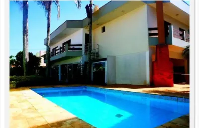 Sobrado para venda com 4 dormitórios e piscina na vila oliveira em mogi.