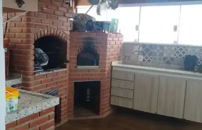 Apartamento cobertura para venda com 3 dormitórios no residencial pitangueiras