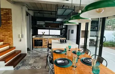 Casa mobiliada para venda com 2 dormitórios no bella città fazenda rodeio.
