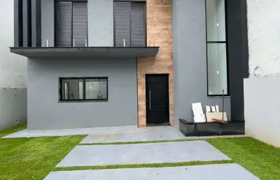Sobrado novo para venda com 3 dormitórios na vila di césar em mogi das cruzes.