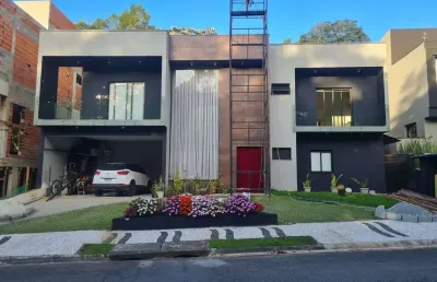 Sobrado para venda com 4 suítes no residencial granja anita em mogi das cruzes