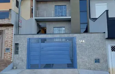 Sobrado novo para venda com 3 dormitórios na vila di césar em mogi das cruzes.