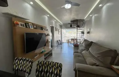 Cobertura com 3 quartos à venda na rua visconde de santa isabel, vila isabel, rio de janeiro, 100 m2 por r$ 450.000