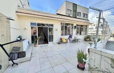 Cobertura com 2 quartos à venda na rua conde de bonfim, tijuca, rio de janeiro, 148 m2 por r$ 820.000