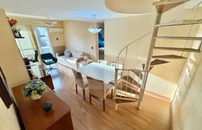 Cobertura com 2 quartos à venda na rua barão de pirassinunga, tijuca, rio de janeiro, 140 m2 por r$ 850.000