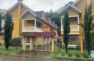 Casa em condomínio fechado com 3 quartos à venda na tranquilino tissot, 620, vinhedos, caxias do sul por r$ 549.000