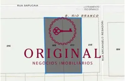 Terreno à venda na rua sapucaia, 1, rio branco, caxias do sul por r$ 800.000