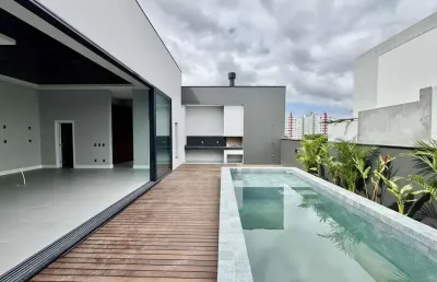 Casa para venda em palhoça, pedra branca, 3 dormitórios, 3 suítes, 4 banheiros, 4 vagas