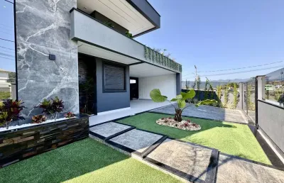 Casa para venda em palhoça, são sebastião, 3 dormitórios, 1 suíte, 3 banheiros, 2 vagas