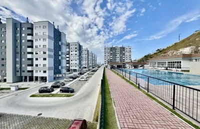 Apartamento para venda em palhoça, pedra branca, 2 dormitórios, 1 banheiro, 1 vaga