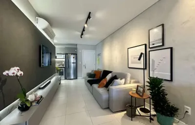 Apartamento garden para venda em florianópolis, estreito, 2 dormitórios, 1 suíte, 2 banheiros, 2 vagas