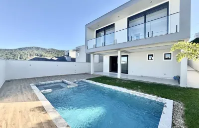 Casa para venda em palhoça, pedra branca, 3 dormitórios, 1 suíte, 3 banheiros, 2 vagas