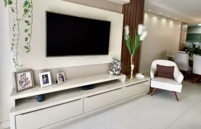 Apartamento para venda em são josé, kobrasol, 3 dormitórios, 1 suíte, 3 banheiros, 2 vagas