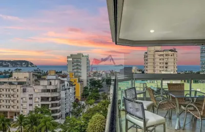 Apartamento com 3 suítes à venda na região da brunela em enseada, guarujá/sp