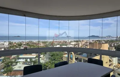 Apartamento com 3 suítes mobiliada e climatizada à venda em enseada, guarujá/sp