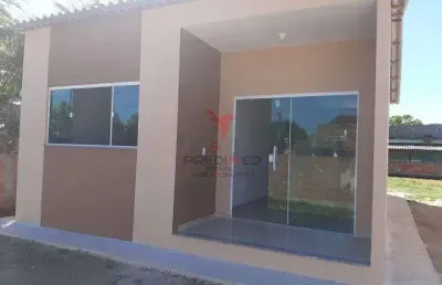 Vendo casa nova, 2 quartos perto da belíssima lagoa de araruama
