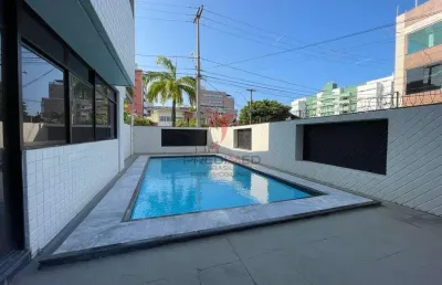 Apartamento apenas a 50 metros da praia de cabo branco   3 quartos, 2 varandas. nascente