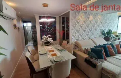 Apartamento no jardim oceânia , com 3 quartos, varanda gourmet, 2 vagas de garagem