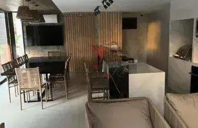 Apartamento em tambaú com 4 dormitórios, sendo 4 suítes, 2 vagas de garagem, 2 salas