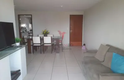 Apartamento de 3 quartos e dep de empregada em manaira. varanda. sul, ventilado, 2 vagas