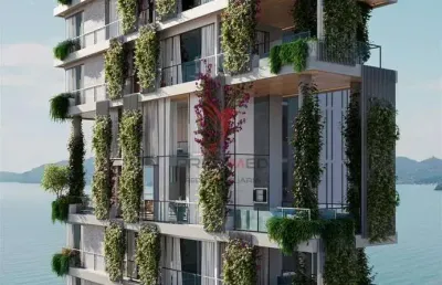 Apartamento luxuoso e exclusivo em meia praia, itapema