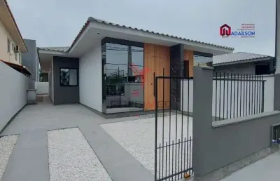 Casa com 3 quartos uma suíte à venda nova palhoça , por r$ 475.000 cef
