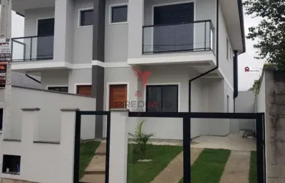 Lindos sobrados a venda com 3 dormitórios sendo 1suíte com sacada, em palhoça sc