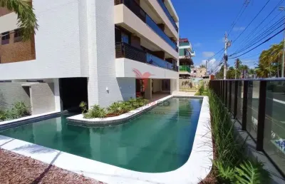 Vende-se apartamento na beira mar do cabo branco, varanda vista mar, 2 vagas de garagem