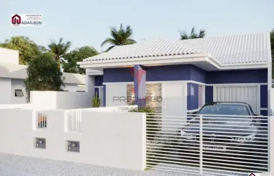 Res. bali 2 casas em são jose - sc loteamento em forquilhas