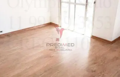 Apartamento na vila olimpia, com sacada em rua tranquila
