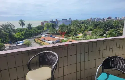 Lindo apartamento com vista mar, varanda, nascente,no bairro do bessa 50 metros da praia