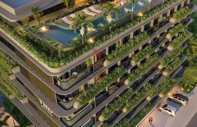Vita manaira. pagamento facilitado. flats apenas a 200 metros da praia
