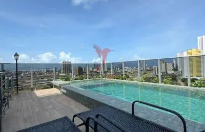 Apartamento de 2 quartos, sacada,novo á venda no bairro aeroclube,. joão pessoa