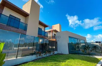 Casa em condomínio fechado com 3 quartos à venda na Via Litorânea, Ponta de Campina, Cabedelo