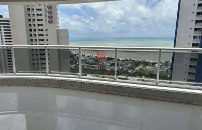 Vende-se apartamento de luxo, com vista definitiva, no altiplano de cabo branco