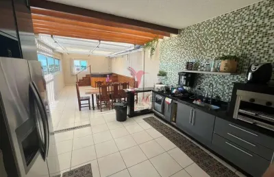 Magnífica cobertura duplex em rancho fundo,itú,com 3 quartos , 4 vagas, vista indevassável
