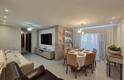Apartamento de 3 quartos, varanda, móveis projetados,manaíra joão pessoa/ paraíba