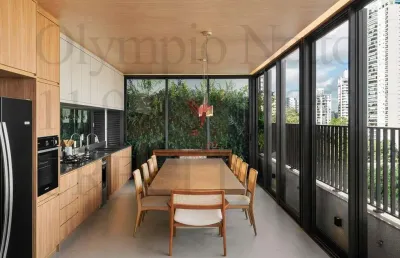 Cobertura duplex com jardim privado, no brooklyn.porteira fechada