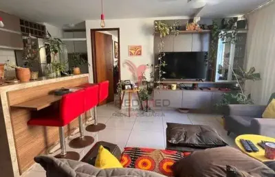 Apartamento 2 suites, varanda ampla,todo projetado,próximo ao mar jardim oceania