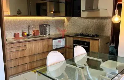 Lindo apartamento espaçoso com 90 mts², 2 quartos, 1 escritório, móveis projetados,tambaú