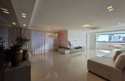 Apartamento mobiliado de alto padrão no aeroclube com vista deslumbrante para o mar