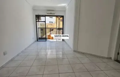 Apartamento para venda em santos, aparecida, 2 dormitórios, 1 suíte, 3 banheiros, 1 vaga