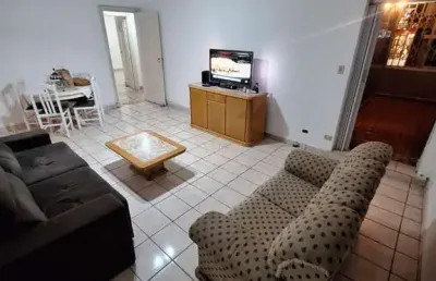 Apartamento para venda em santos, boqueirão, 3 dormitórios, 2 banheiros, 1 vaga