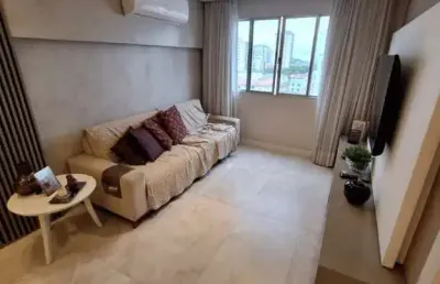 Apartamento para venda em santos, aparecida, 3 dormitórios, 2 banheiros, 1 vaga