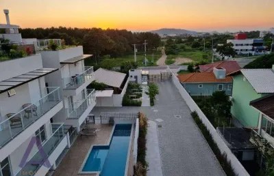 Cobertura com 2 dormitórios à venda, 178 m² por r$ 2.250.000,00 - campeche - florianópolis/sc
