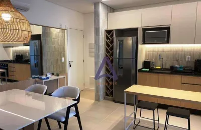 Apartamento com 2 dormitórios à venda, 20 m² por r$ 1.300.000,00 - campeche - florianópolis/sc
