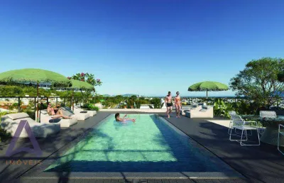 Apartamento com 1 dormitório à venda, 48 m² por r$ 650.000,00 - campeche - florianópolis/sc