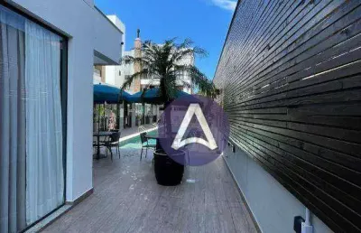 Cobertura com 2 dormitórios à venda, 127 m² por r$ 1.600.000,00 - campeche - florianópolis/sc